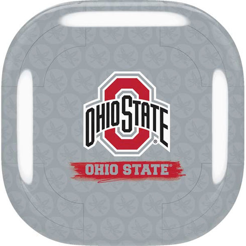 Ohio State University Distressed Logo Galaxy Buds Live Skin